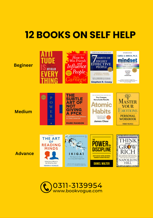 12 Books on SELF HELP PACK