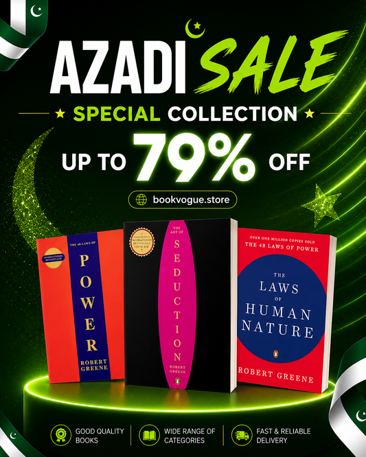 The 48 Laws of Power, The Art of Seduction, and The Laws of Human Nature.