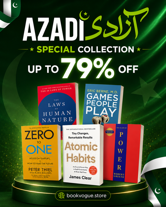 The Laws of Human Nature, Games People Play, Zero to One, Atomic Habits, The 48 laws of Power